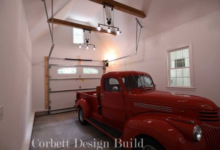 corbett design build garage project