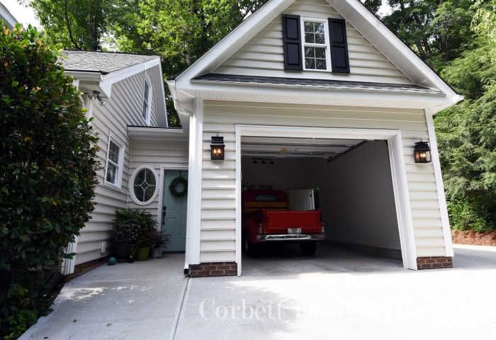 corbett design build garage project