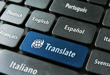 Translate and languages buttons