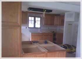 Image of kitchen before