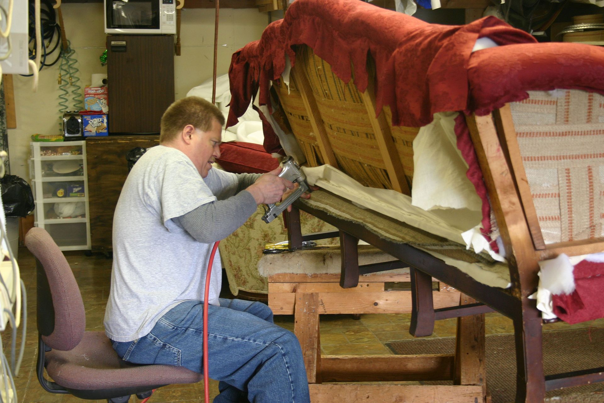 furniture reupholstery