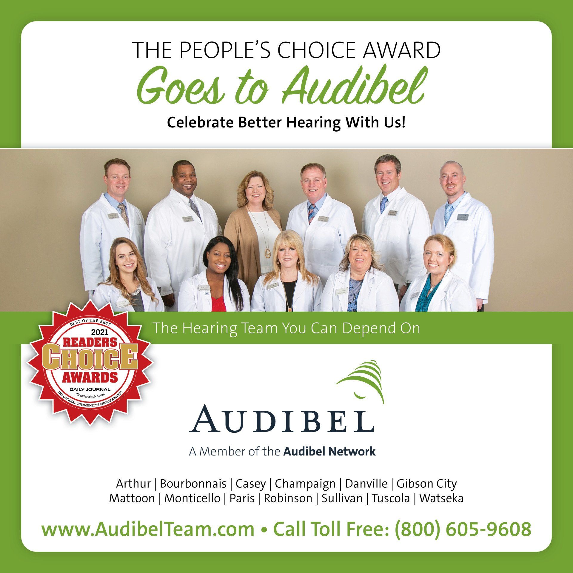 Audibel Hearing Wins Peoples Choice Award