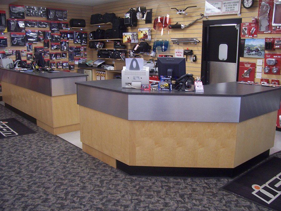 Shop counter