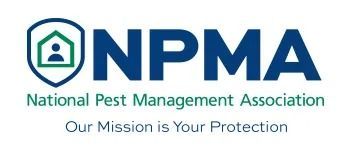 NPMA logo: a blue shield with a house icon and the letters