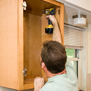 Installing cabinets