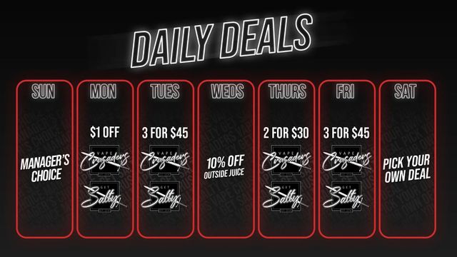 Find deals every day of the week at the newest Daily Deals