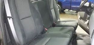 Professionally Cleaned Grey Car Seats