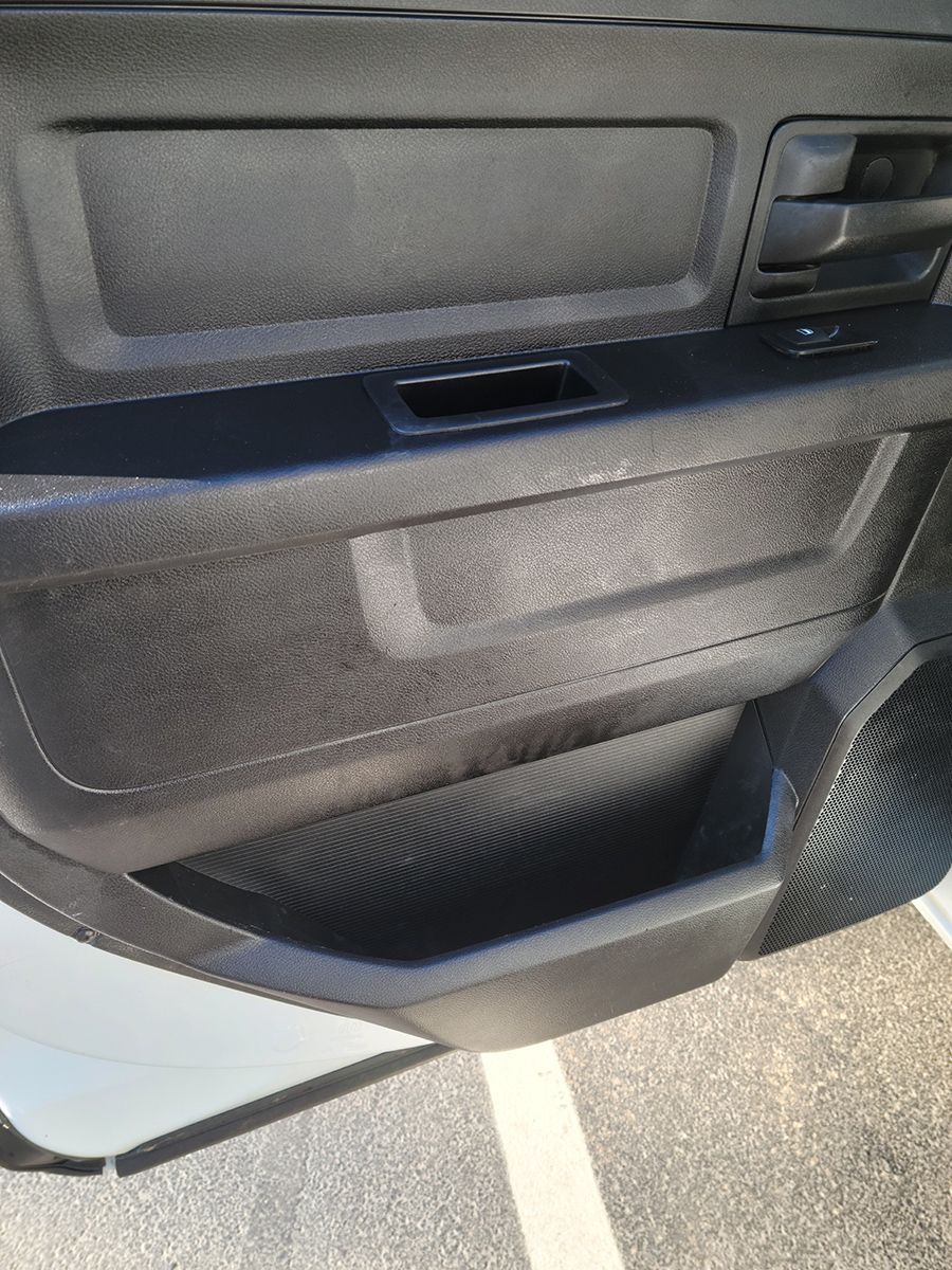 Clean driver door