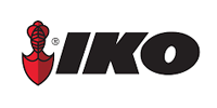 IKO logo with red icon and bold black lettering