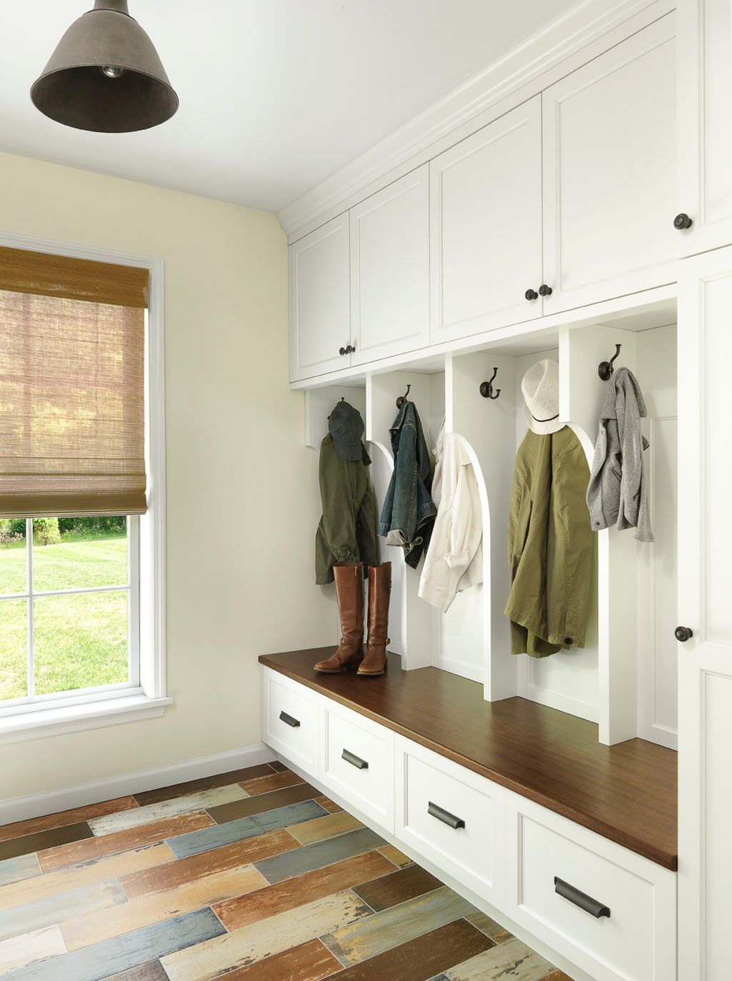 Modern Rustic Mudroom