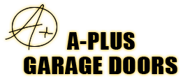 A-Plus Garage Doors Logo