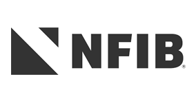The NFIB logo featuring a stylized square icon next to the bold, black text NFIB on a white background.