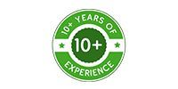 10 Years of Experience