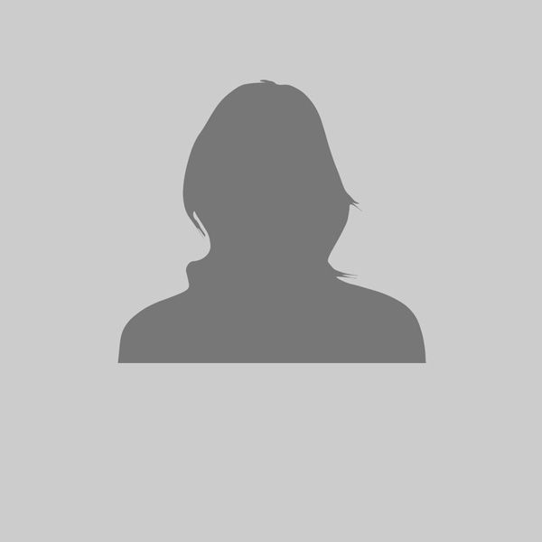 Gray generic profile silhouette icon on a light gray background