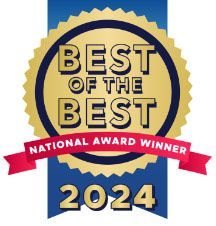 The best of the best national award winner for 2024
