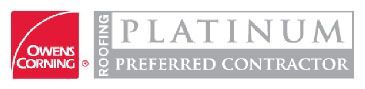 Owens corning is a platinum preferred contractor