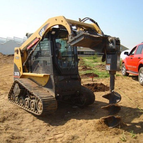 digging on the ground