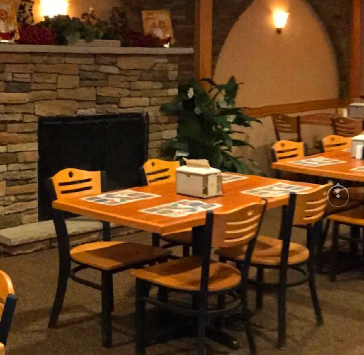 Old Mill Pizzeria interior