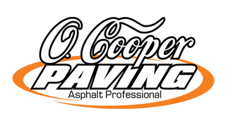 Cooper Paving logo with orange oval and the words &ldquo;Asphalt Professional&rdquo;