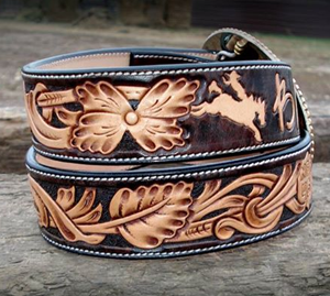 Leather engravings