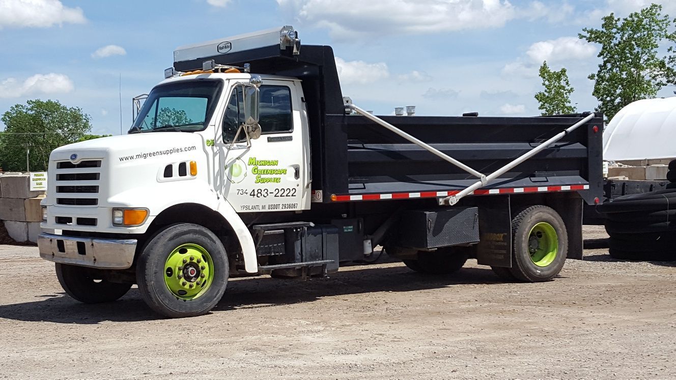 Michigan Greenscape Supply delivery truck