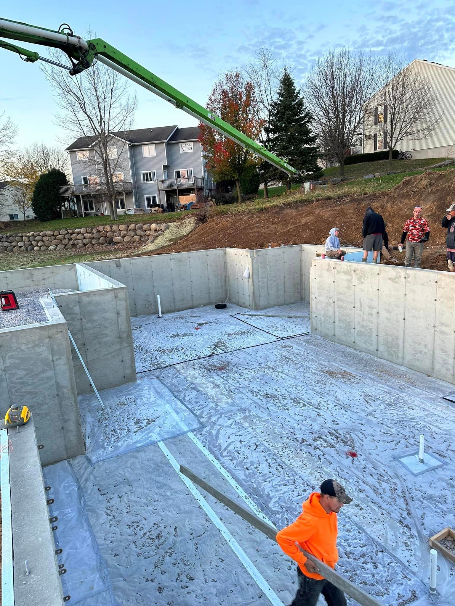 Basement construction