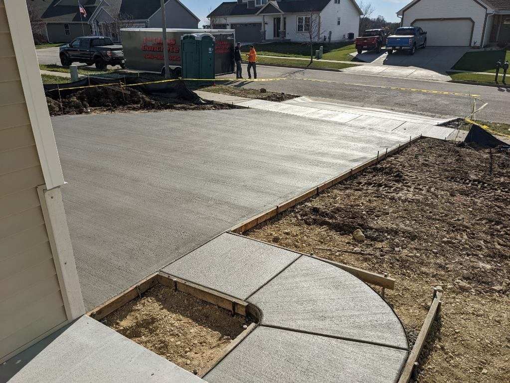 New driveway project