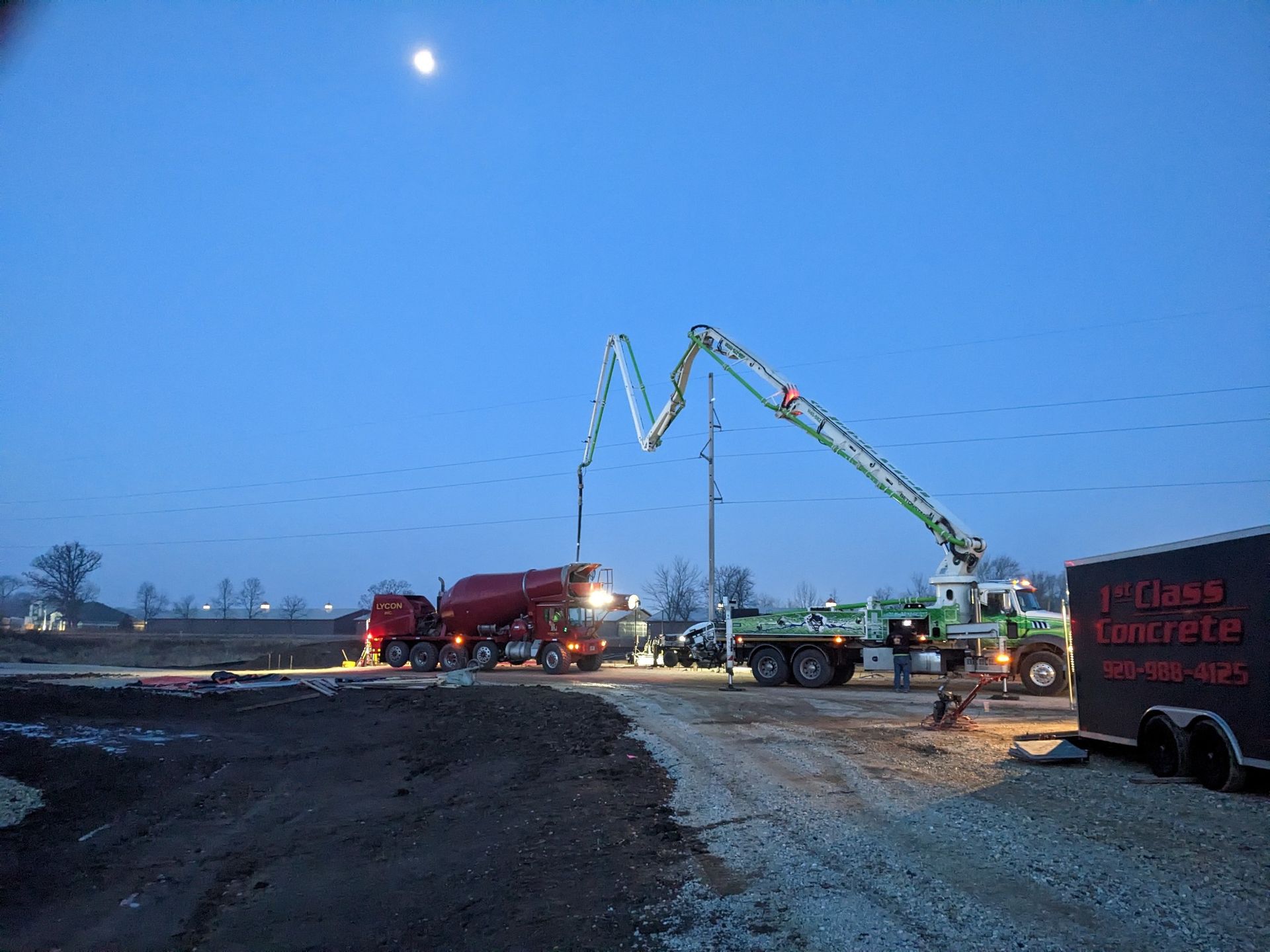 Commercial conrcete project