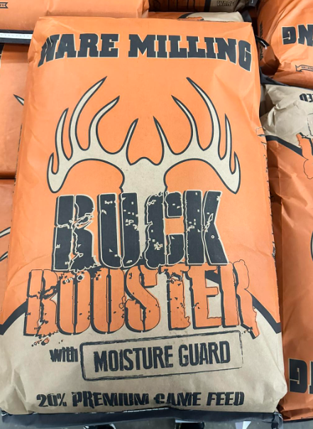 A bag of rare milling buck booster with moisture guard