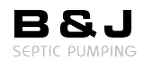 B&J Septic Pumping logo