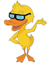Duck Duck Leak Detection mascot