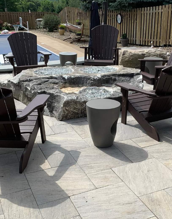 Black Obsidian Boulders