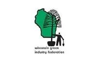 it is a logo for the wisconsin green industry federation .