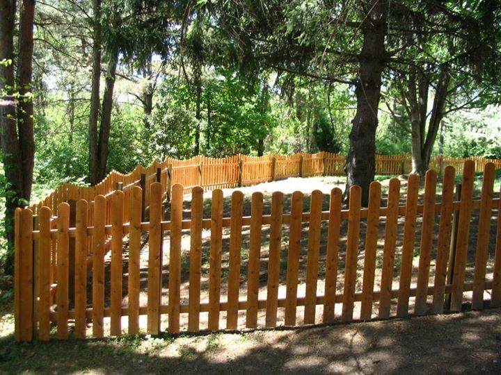 wood fence
