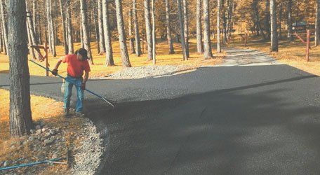 Experienced asphalt paver