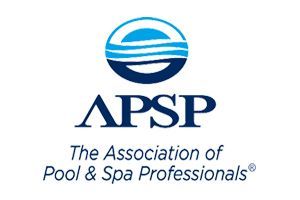 APSP logo: blue and white waves within a blue circle, with 