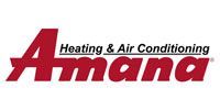 Amana heating and air conditioning brand logo
