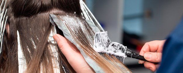 Coloring hair