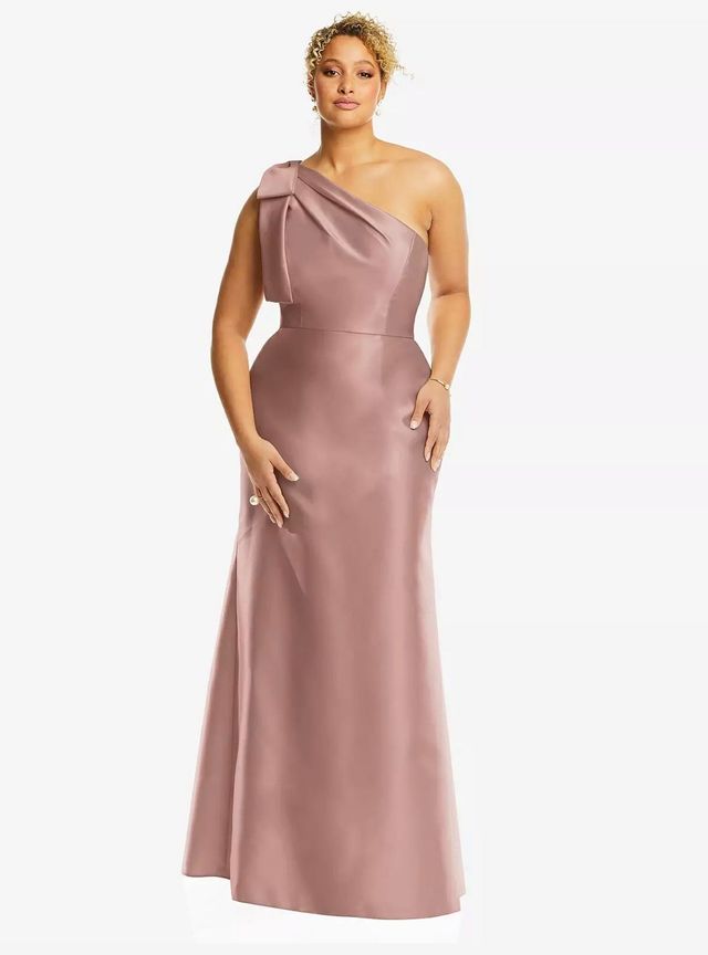 bridesmaid dresses stl Burgundy Velvet Bow Shoulder Bubble Hem Mini Dress