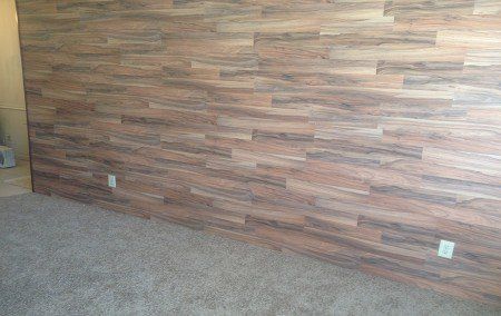 Living room accent wall!