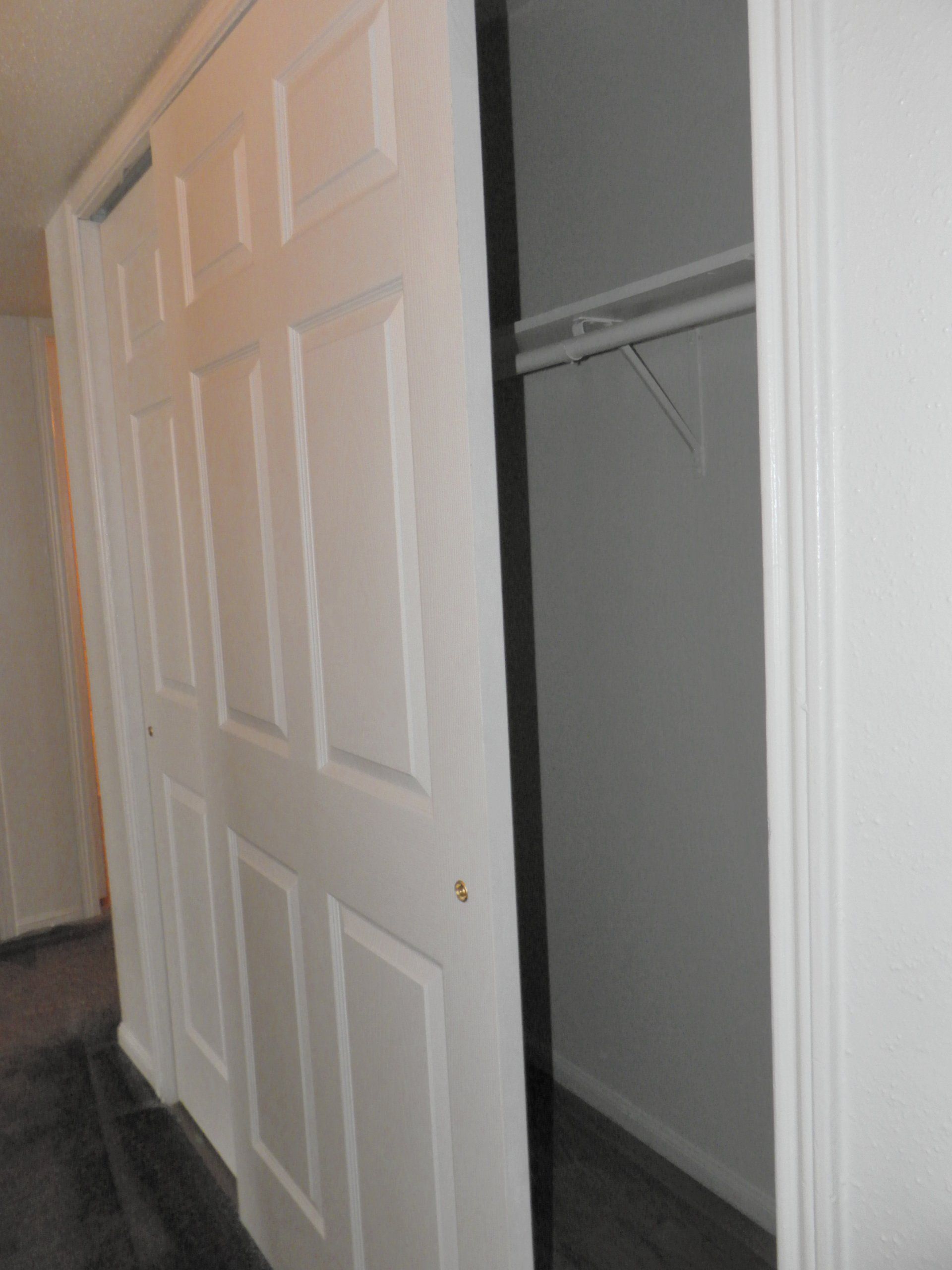 walk in closets.
