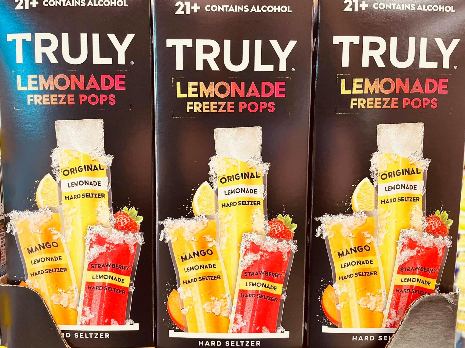 Lemonade freeze pops