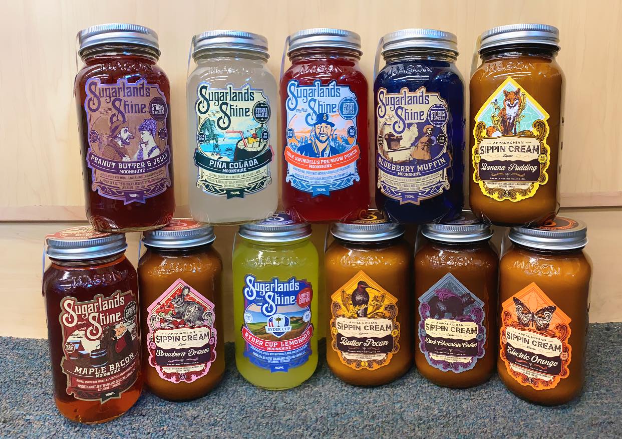 Sugarlands Shine jars
