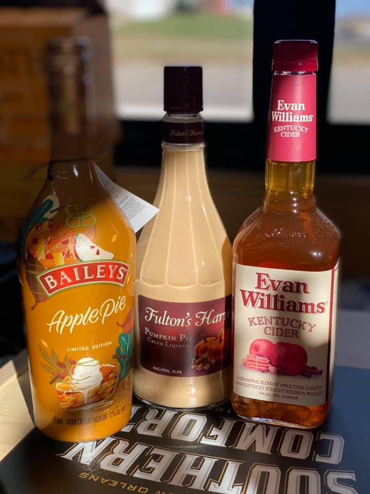 Kentucky cider, cream liqueur and apple wine