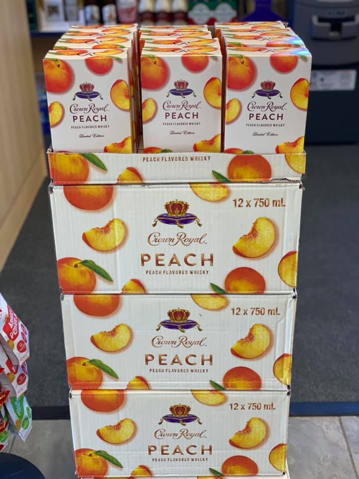 Crown Royal Peach whiskey