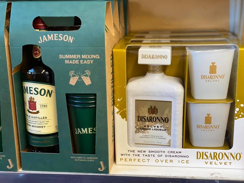 Jameson and Disaronno Velvet