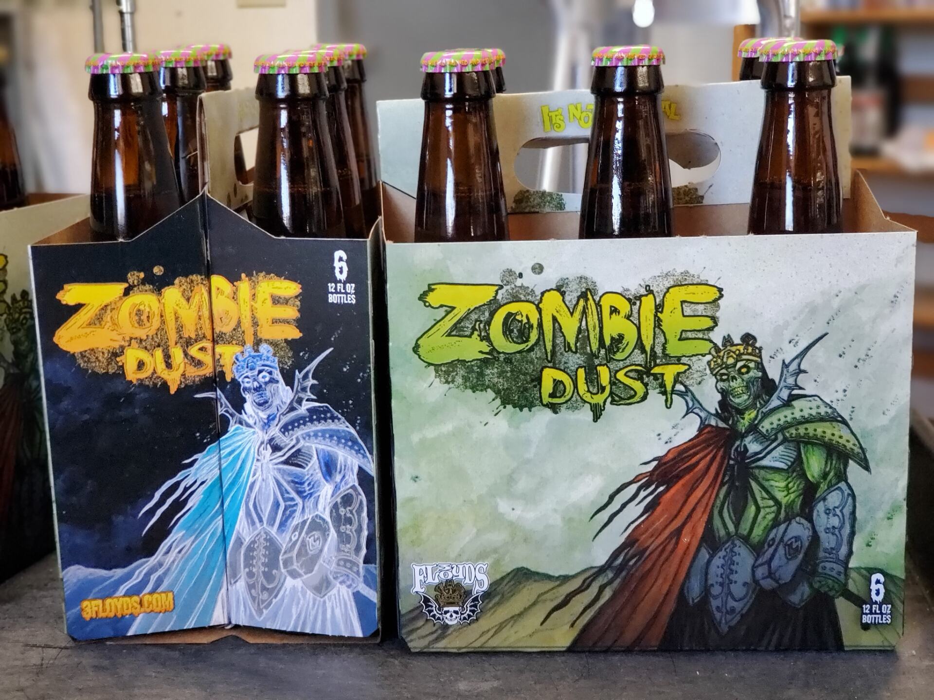 Zombie Dust bottles
