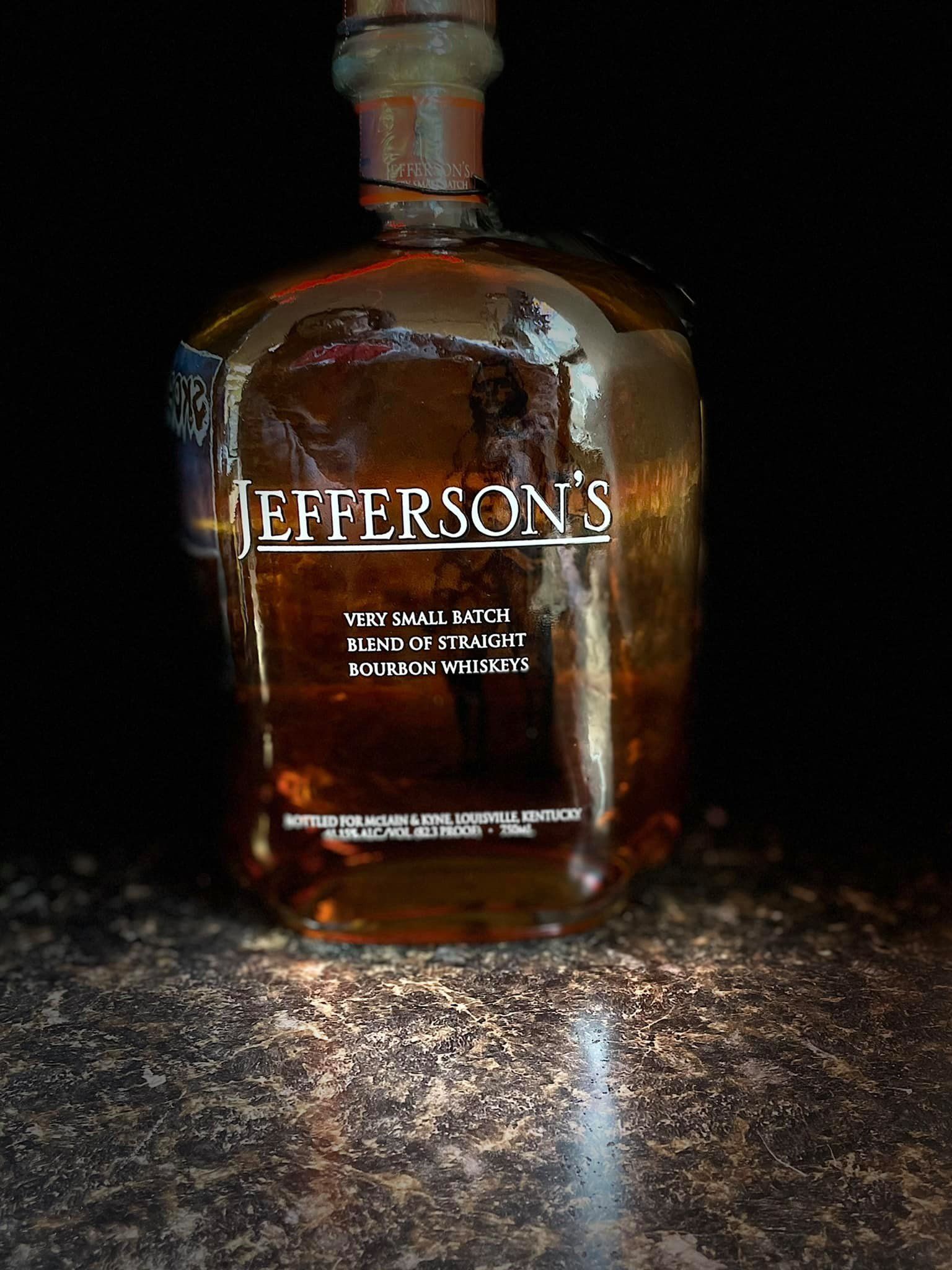 Jefferson's bourbon whiskey