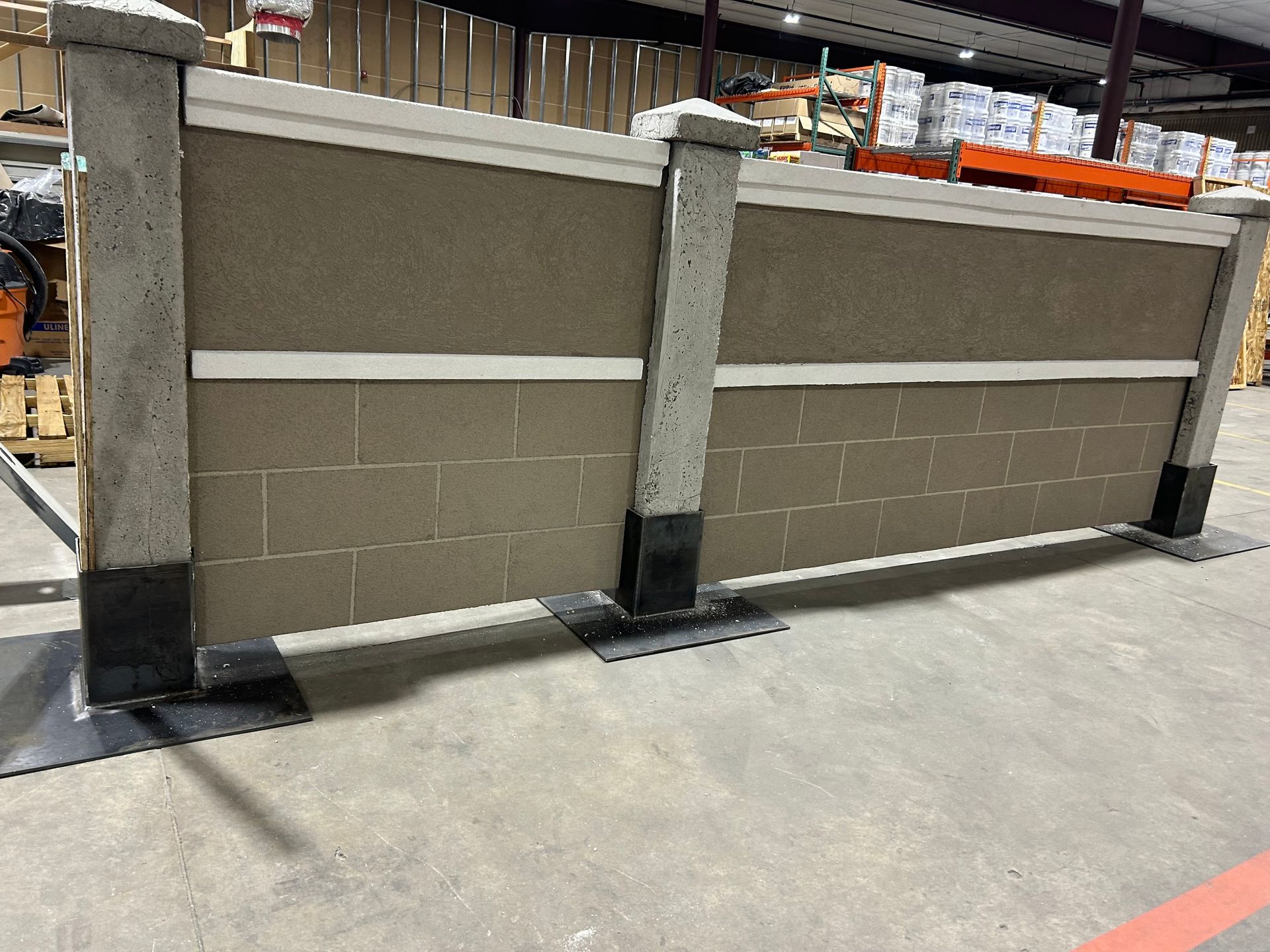 A picture of an image holder on a white background.