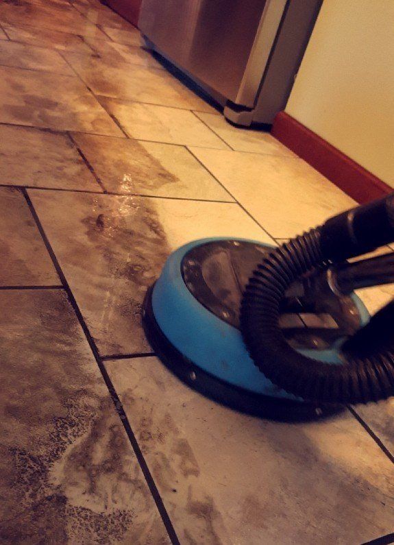 Simply Cleaned dirty tile